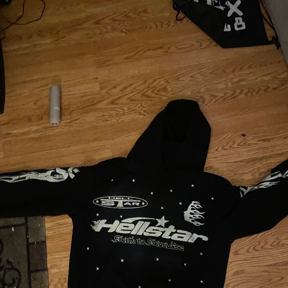 Hellstar Black Graphic Men's Sweater